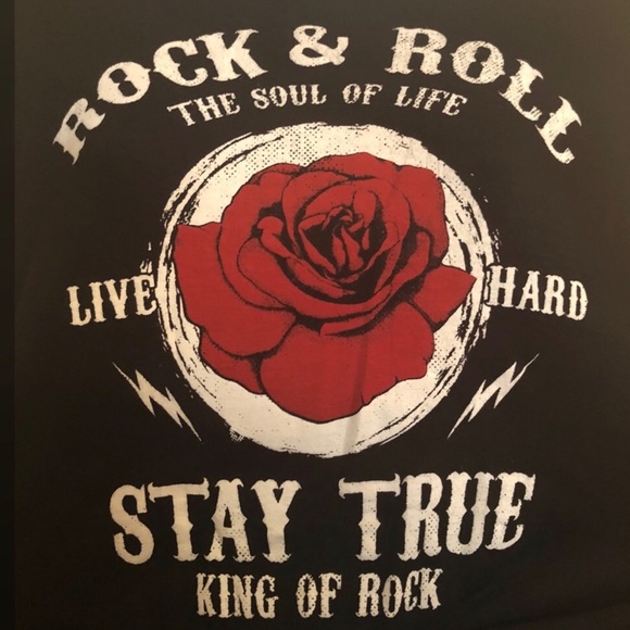 Sky Apparel Rock & Roll Long sleeve Top - Picture 4 of 8